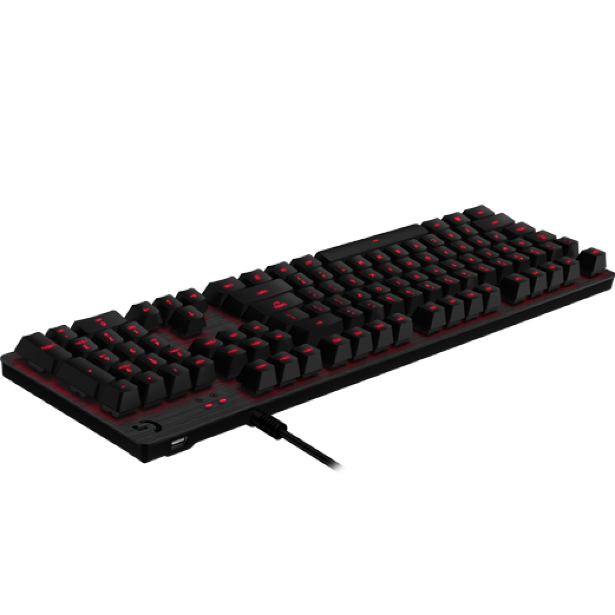 Teclado Mecânico Gamer Logitech G413 Carbon Switch Romer-G Tactile, Led Red