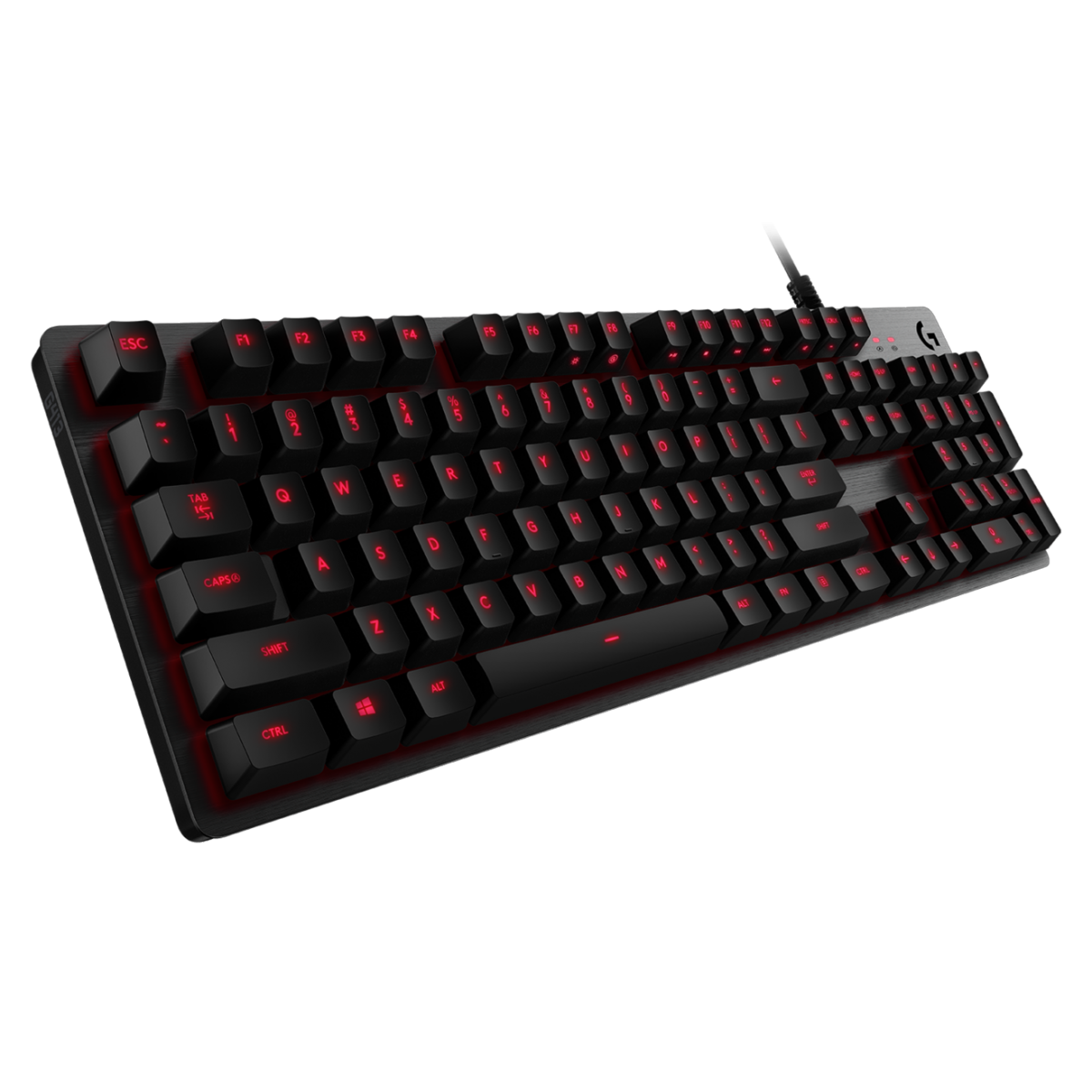 Teclado Mecânico Gamer Logitech G413 Carbon Switch Romer-G Tactile, Led Red