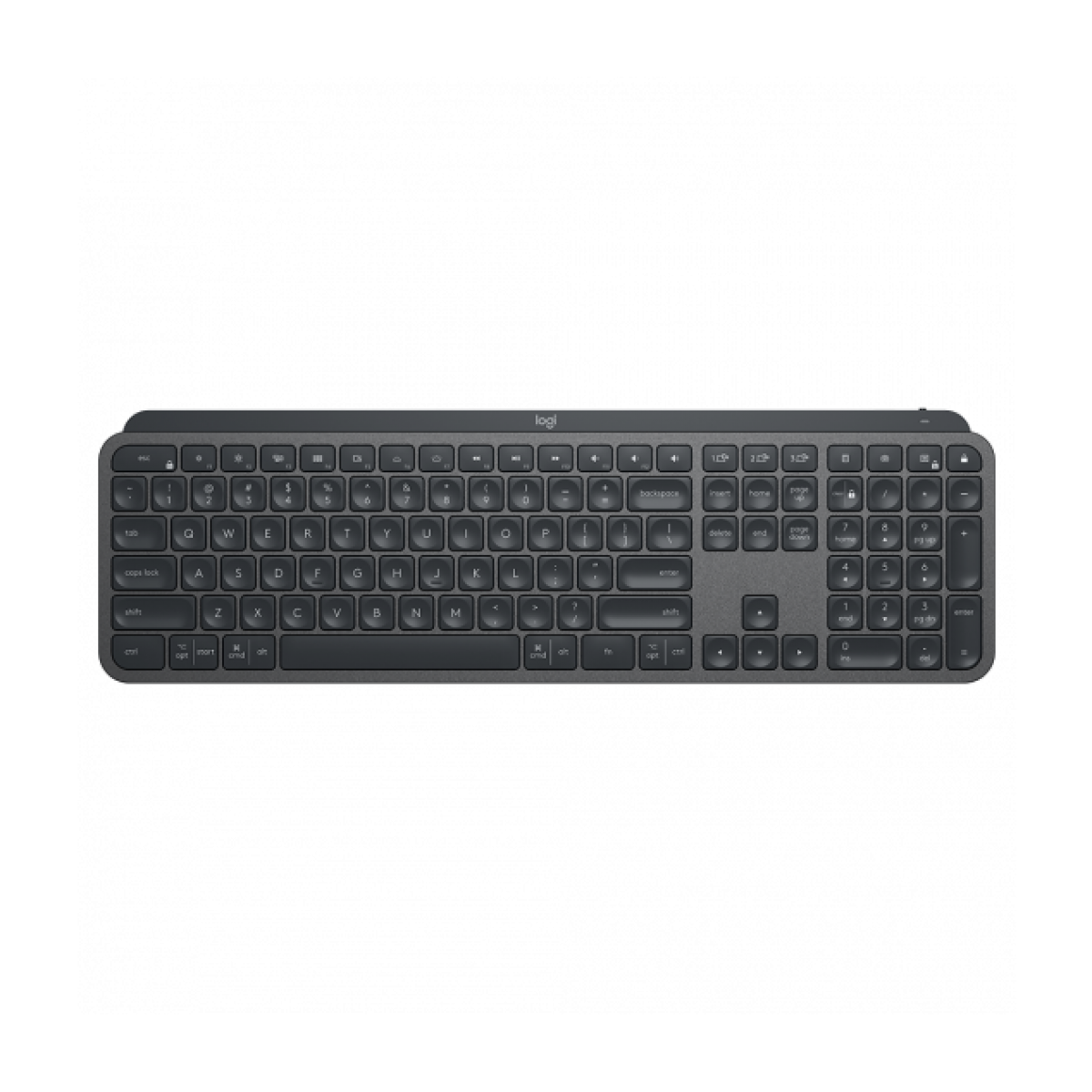 Teclado Wireless Logitech MX Keys, Black, 920-009297