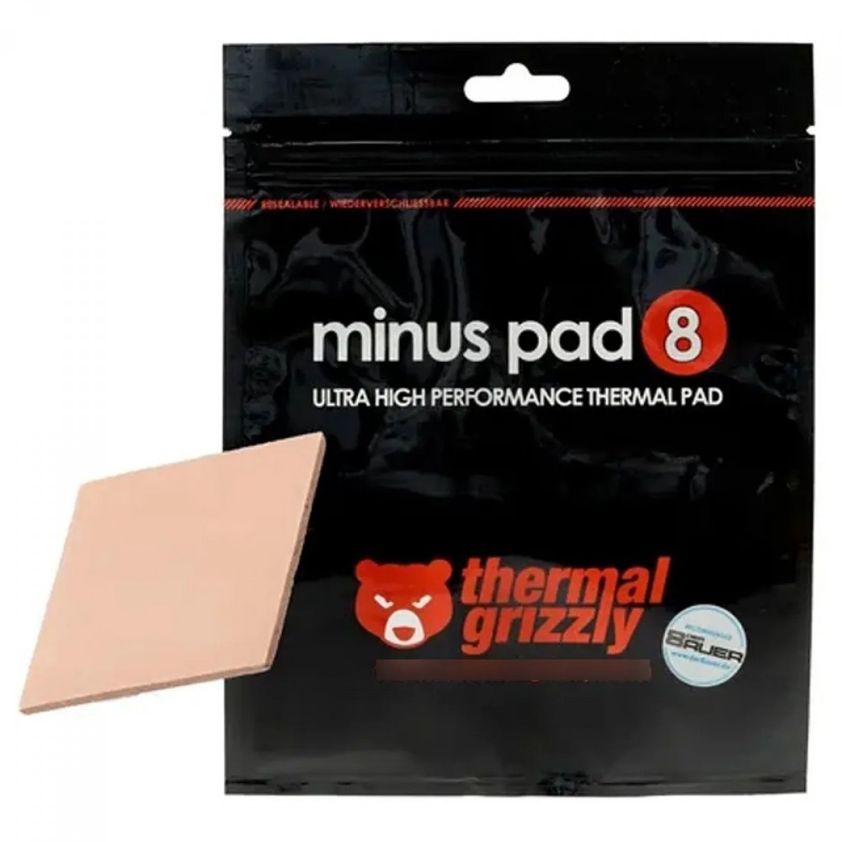 Thermal Pad Thermal Grizzly Minus Pad 8, 30 x 30 x 1.0mm, TG-MP8-30-30-10-1R