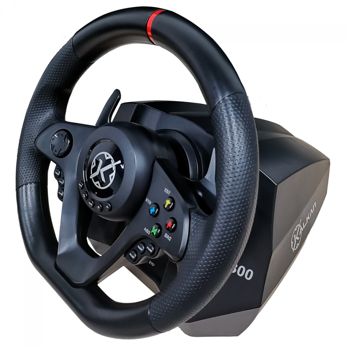 Volante Kalkan G300 ProRacing, Com Pedal, Preto, KLK00033