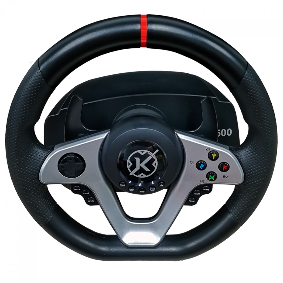 Volante Kalkan G500 ProRacing, Com Pedal e Câmbio, Preto, KLK00032