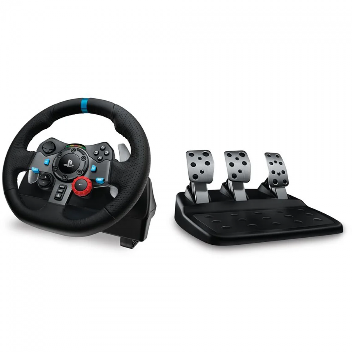 Volante Logitech G29 Driving Force, Com Pedal, PS5, PS4, PS3 e PC, 941-000111