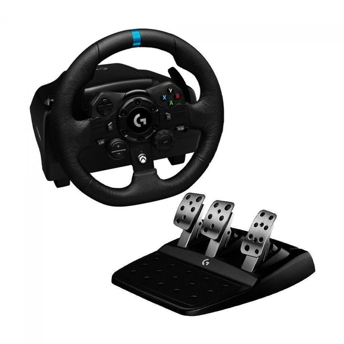 Volante Logitech G923, Xbox Series X|S, Xbox One e PC, Com Pedal, 941-000157