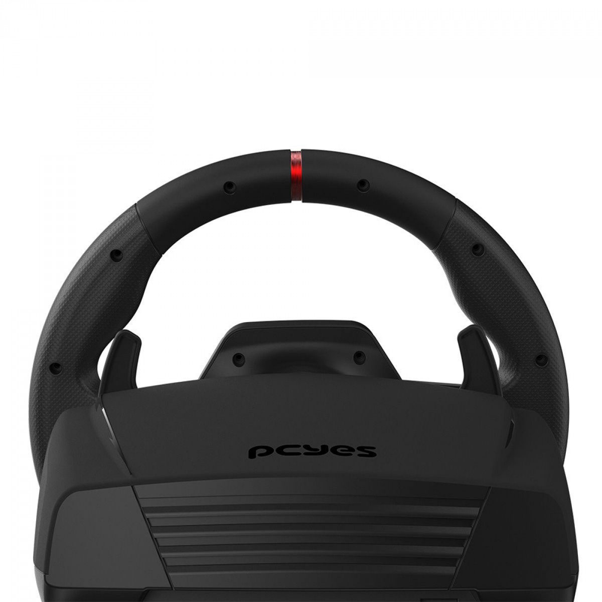 Volante PCYes W270 Para PC, Xbox e Playstation, Force Feedback, Com Pedais e Câmbio, Preto