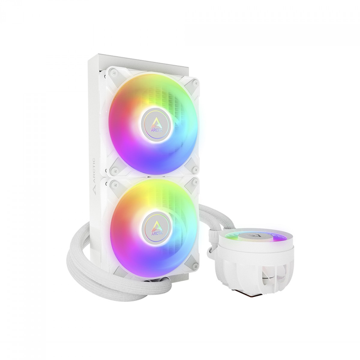 Water Cooler Arctic Liquid Freezer III 240, ARGB, 240mm, Intel-AMD, White, ACFRE00150A