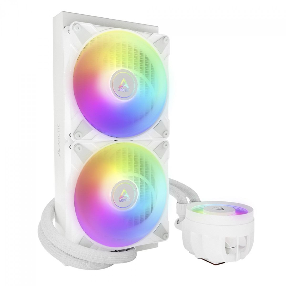 Water Cooler Arctic Liquid Freezer III 280, ARGB, 280mm, Intel-AMD, White, ACFRE00151A