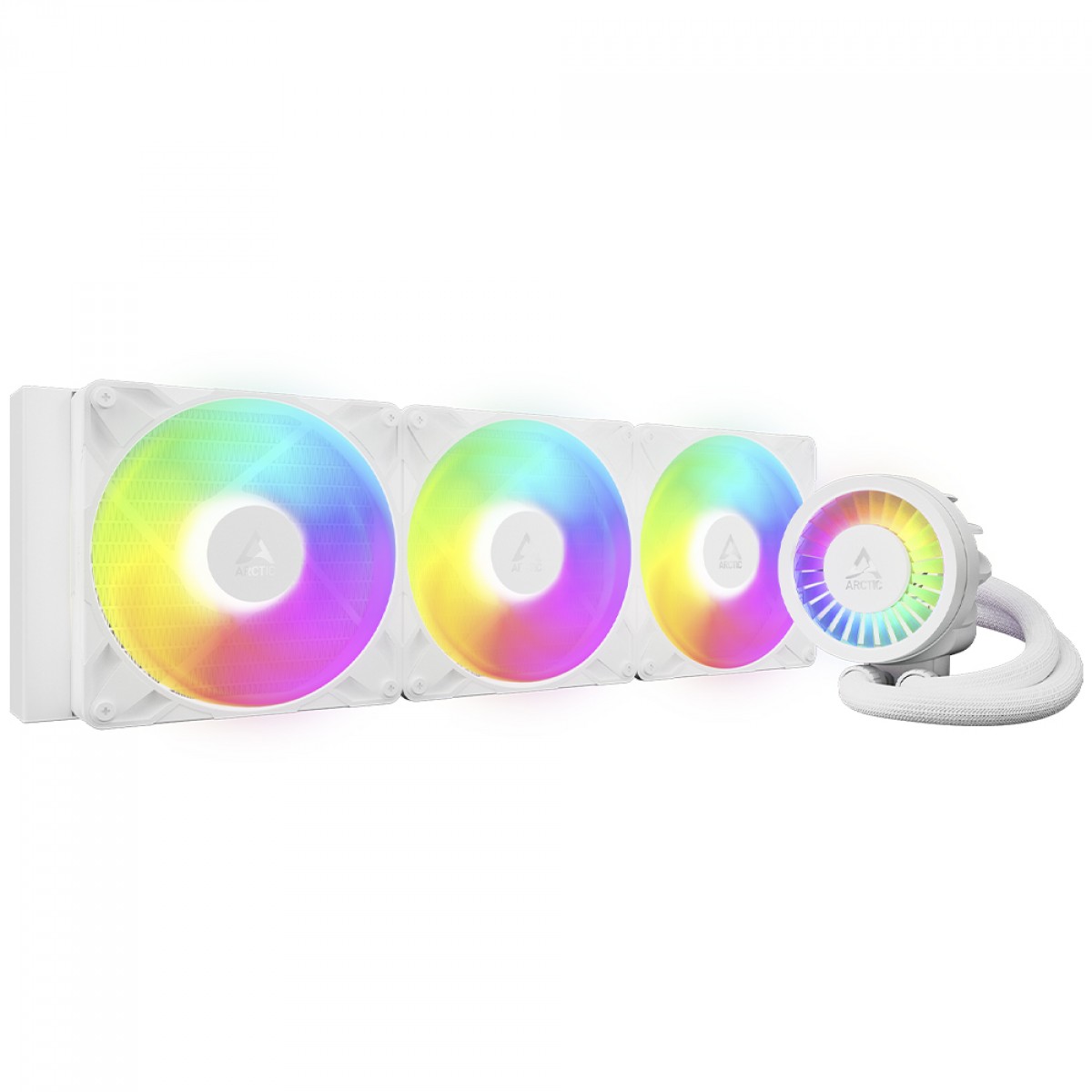 Water Cooler Arctic Liquid Freezer III Pro 420, ARGB, 420mm, Intel-AMD, Branco, ACFRE00189A