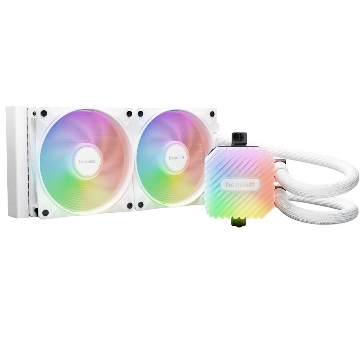 Water Cooler Be Quiet Light Loop, ARGB, 240mm, PWM, Intel/AMD, Branco, BW021