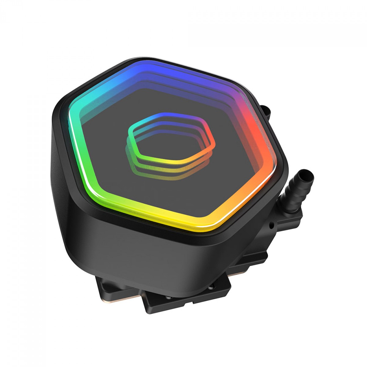 Water Cooler Cooler Master MasterLiquid 240 Core II, ARGB, 240mm, Intel-AMD, Black, MLW-D24M-A18PA-R1