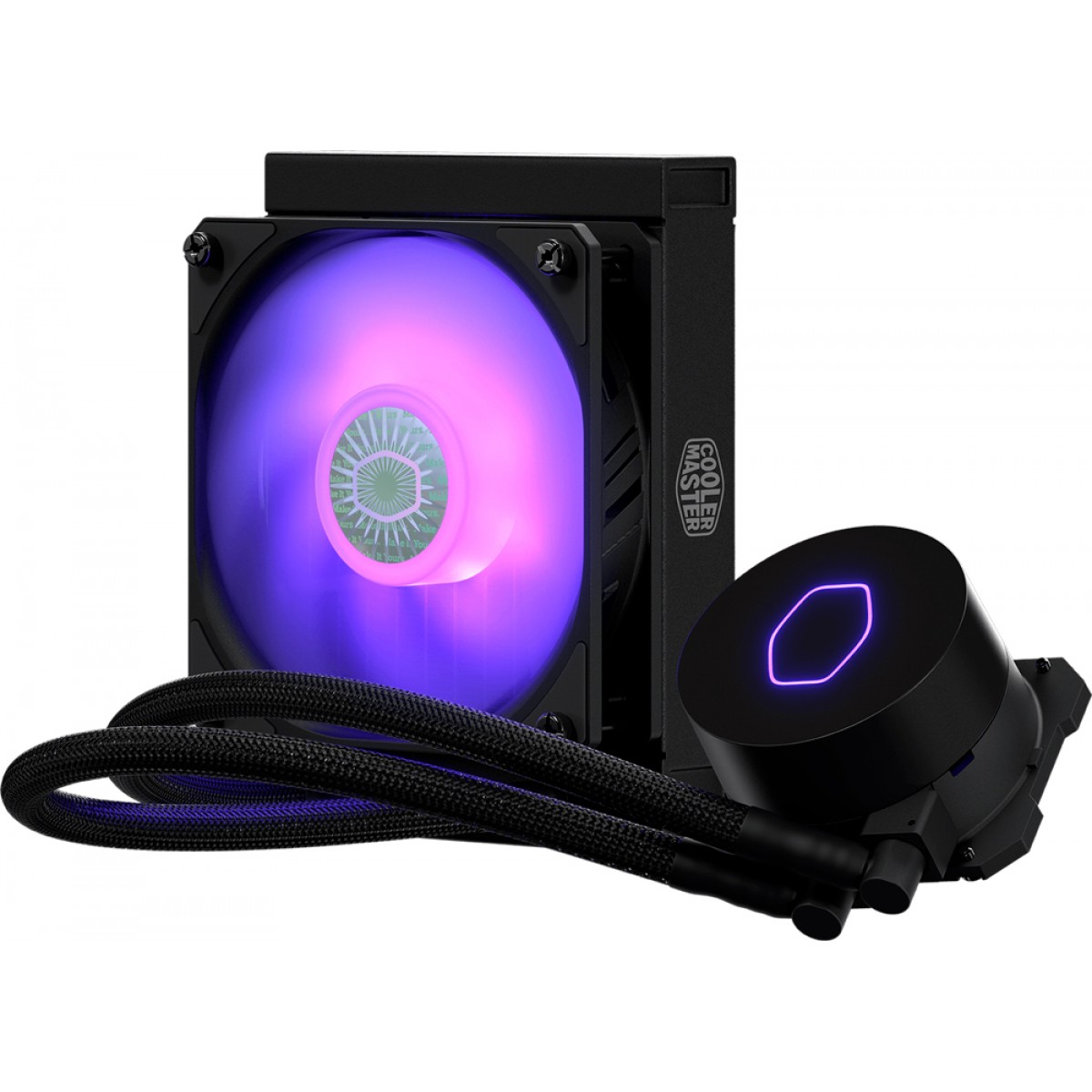 Water Cooler Cooler Master Masterliquid ML120L V2, RGB 120mm, Intel-AMD, MLW-D12M-A18PC-R2
