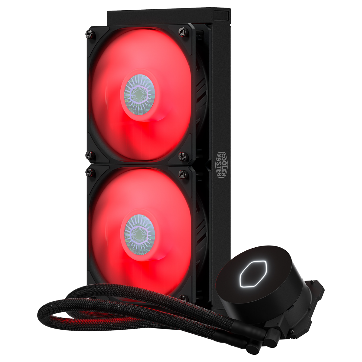Water Cooler Cooler Master Masterliquid ML240L V2 Red, 240mm, Intel-AMD, MLW-D24M-A18PR-R2