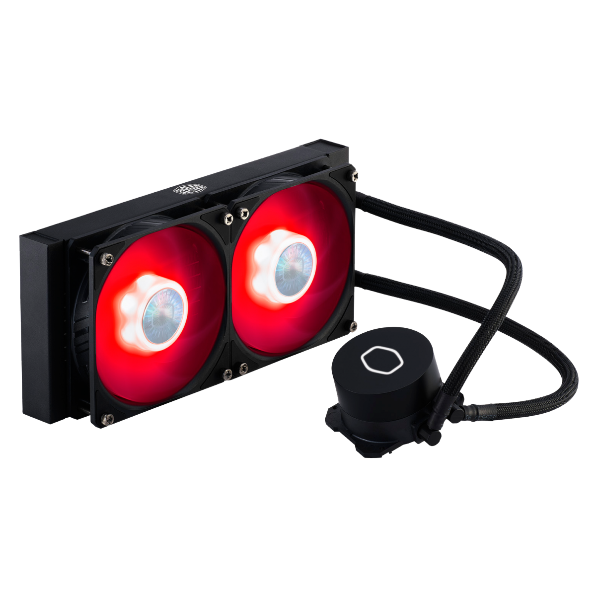 Water Cooler Cooler Master Masterliquid ML240L V2 Red, 240mm, Intel-AMD, MLW-D24M-A18PR-R2