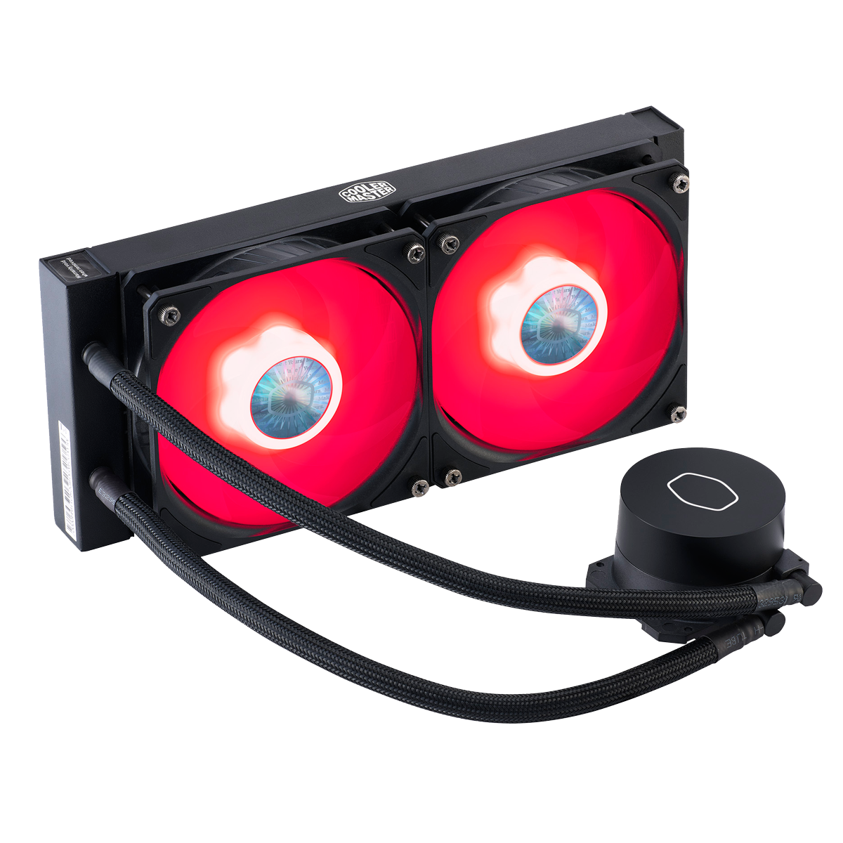 Water Cooler Cooler Master Masterliquid ML240L V2 Red, 240mm, Intel-AMD, MLW-D24M-A18PR-R2