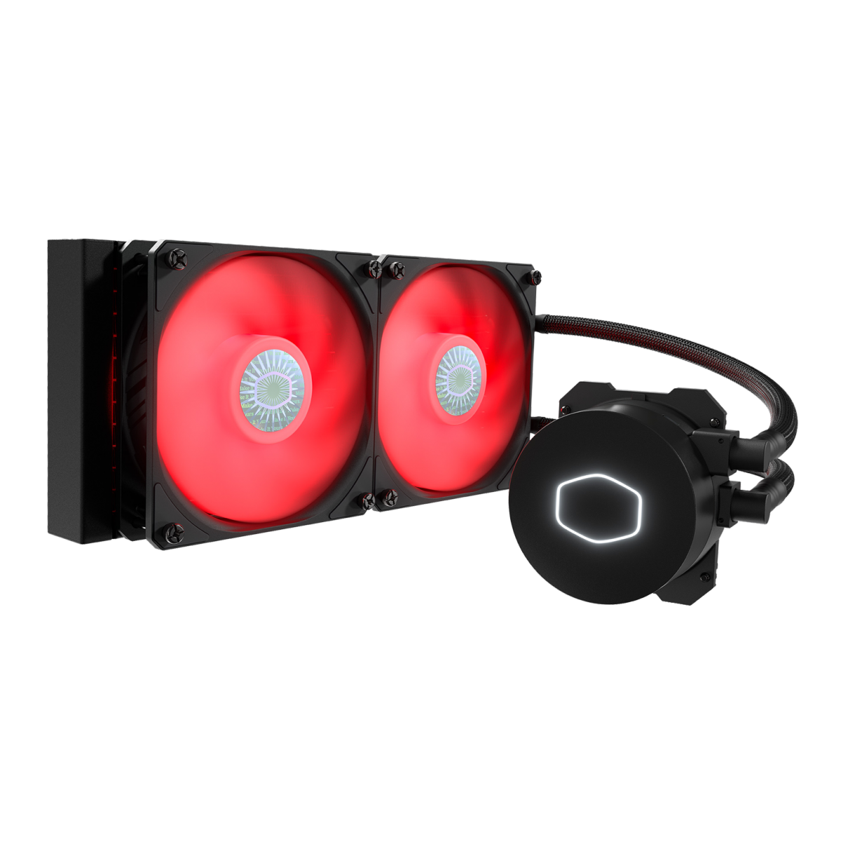 Water Cooler Cooler Master Masterliquid ML240L V2 Red, 240mm, Intel-AMD, MLW-D24M-A18PR-R2
