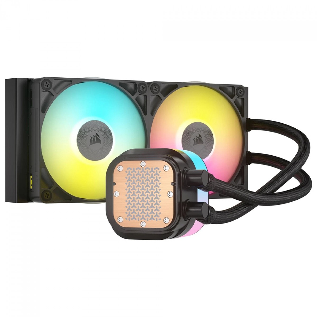 Water Cooler Corsair iCUE LINK Titan 240 RX, RGB, 240mm, Intel-AMD, PWM, Preto, CW-9061016-WW - Open Box