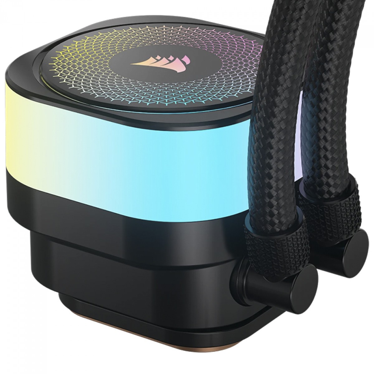 Water Cooler Corsair iCUE LINK Titan 420 RX, RGB, 420mm, Intel-AMD, PWM, Preto, CW-9061019-WW