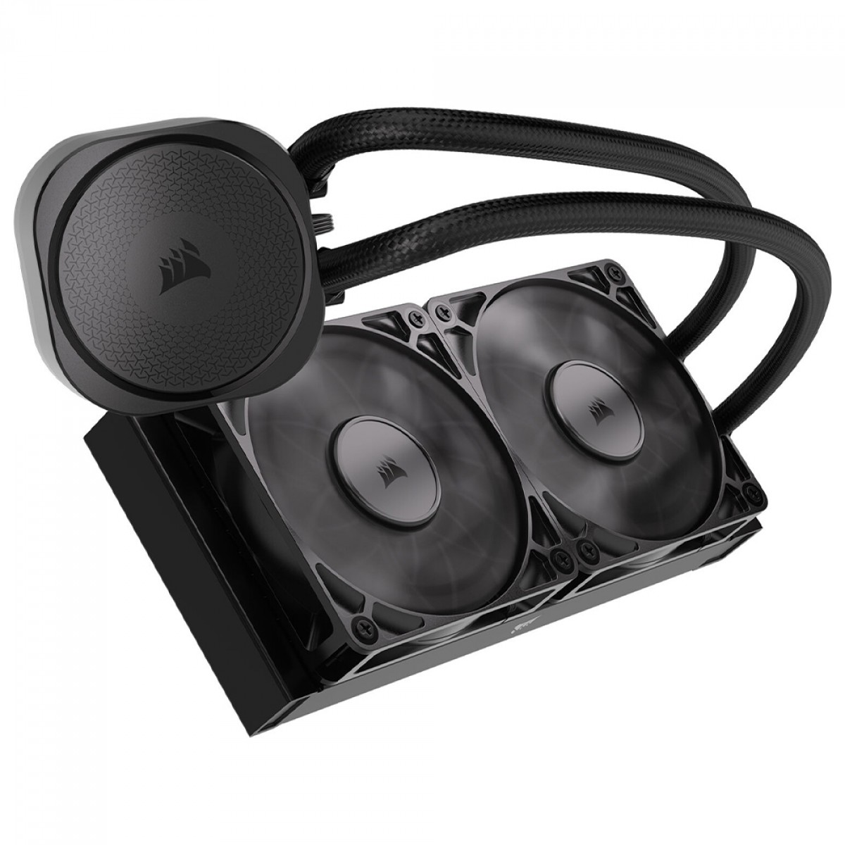 Water Cooler Corsair Nautilus RS, 240mm, Intel-AMD, PWM, Preto, CW-9060088-WW