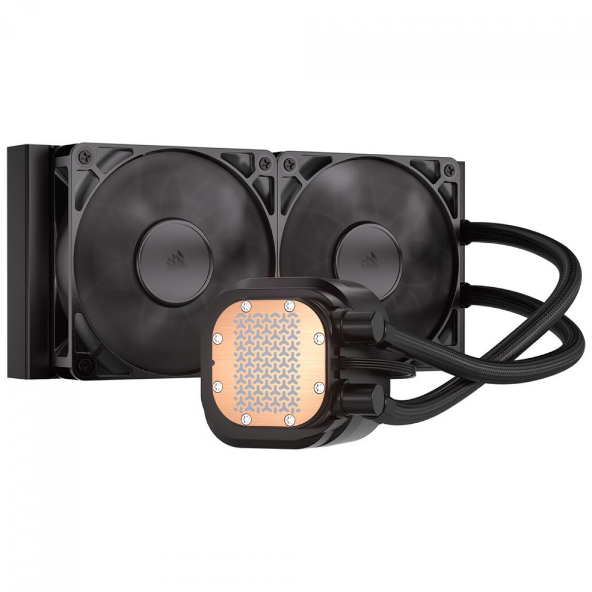 Water Cooler Corsair Nautilus RS, 240mm, Intel-AMD, PWM, Preto, CW-9060088-WW