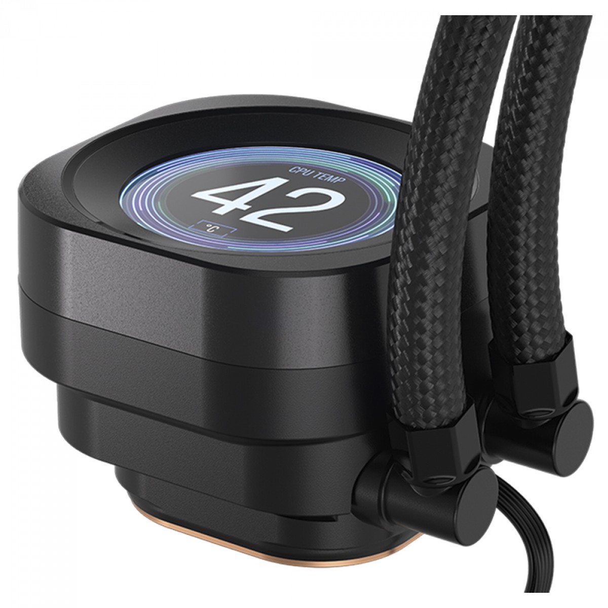 Water Cooler Corsair Nautilus RS, 360mm, Display LCD, PWM, Intel-AMD, Preto, CW-9061033-WW