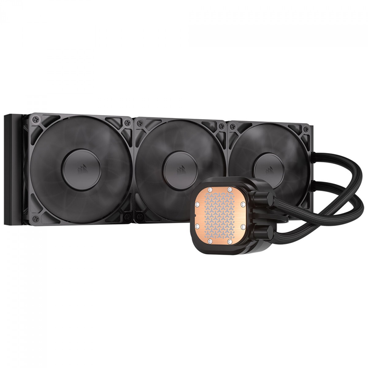 Water Cooler Corsair Nautilus RS, 360mm, Intel-AMD, PWM, Preto, CW-9060089-WW