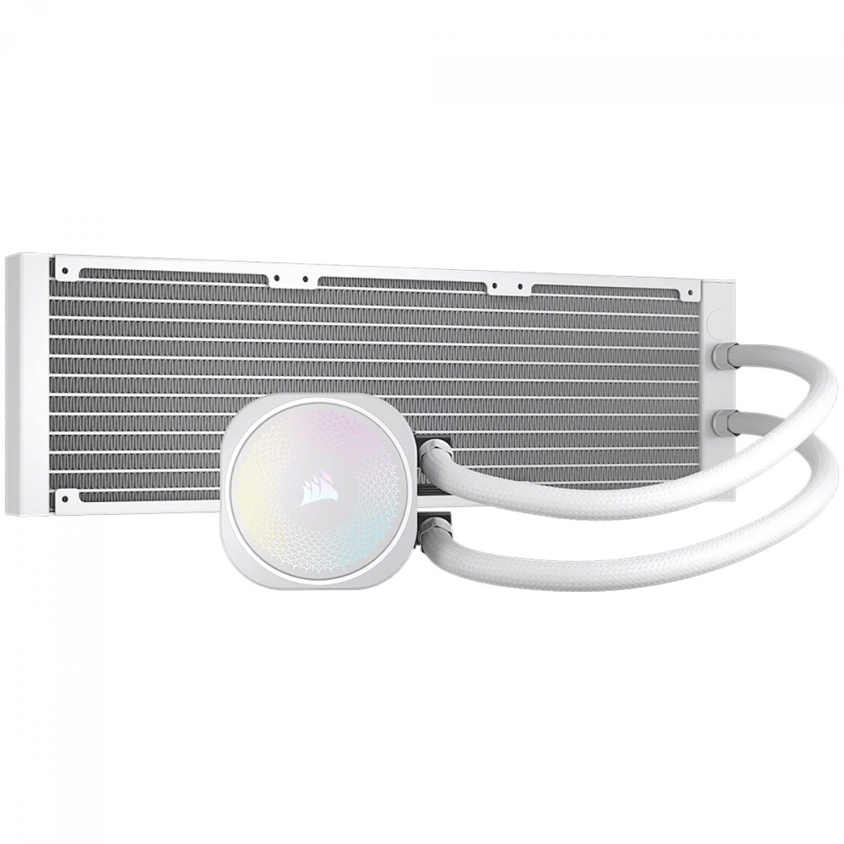 Water Cooler Corsair Nautilus RS ARGB, 360mm, PWM, Intel-AMD, Branco, CW-9060095-WW