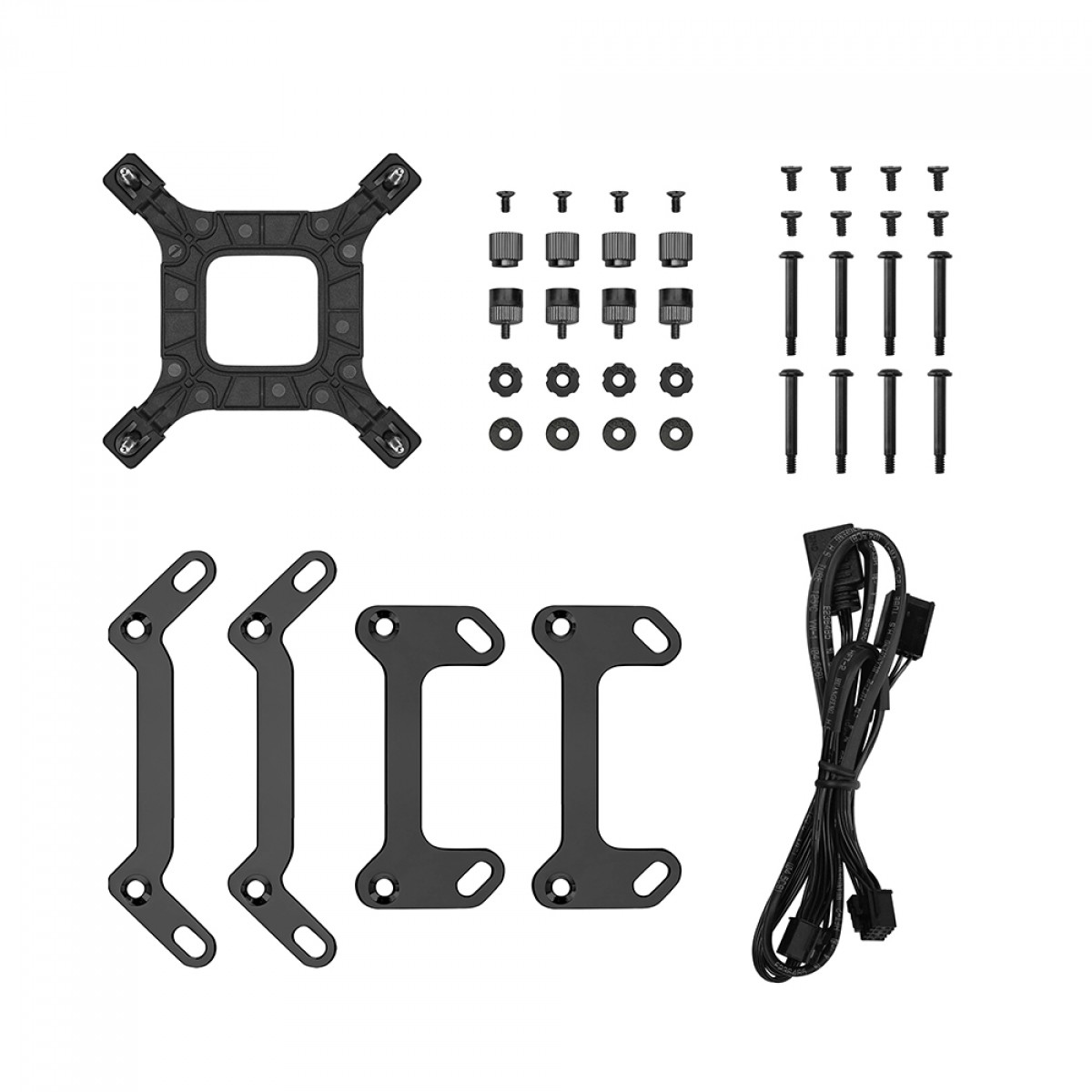 Water Cooler Deepcool LM240, ARGB, 240mm, Display LCD IPS, Intel-AMD, Preto, R-LM240-BKDMMC-1