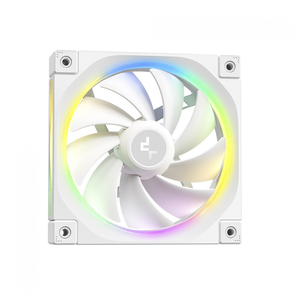 Water Cooler DeepCool LQ240 WH, ARGB, 240mm, Com Display, Intel-AMD, Branco, R-LQ240-WHDSMC-G-1