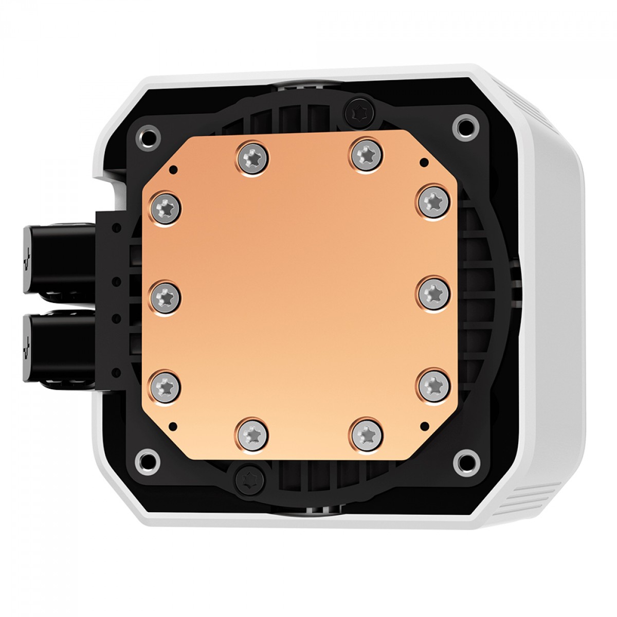 Water Cooler DeepCool Mystique 240 WH, 240mm, Display LCD, Intel-AMD, Branco, R-LX240-WHDSNMP-G-1