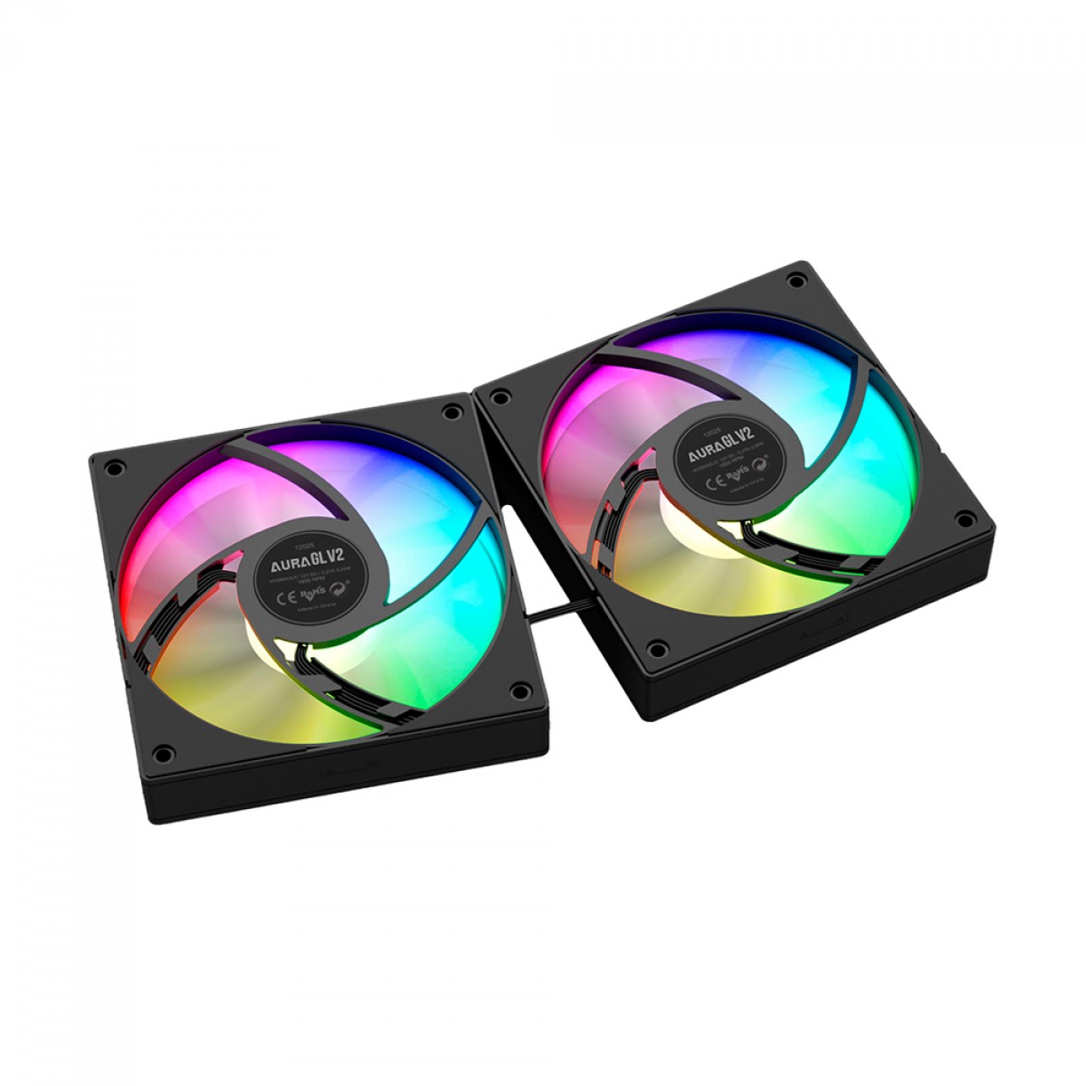 Water Cooler Gamdias Aura GL 240 V2, 240mm, ARGB, Intel/AMD, Black