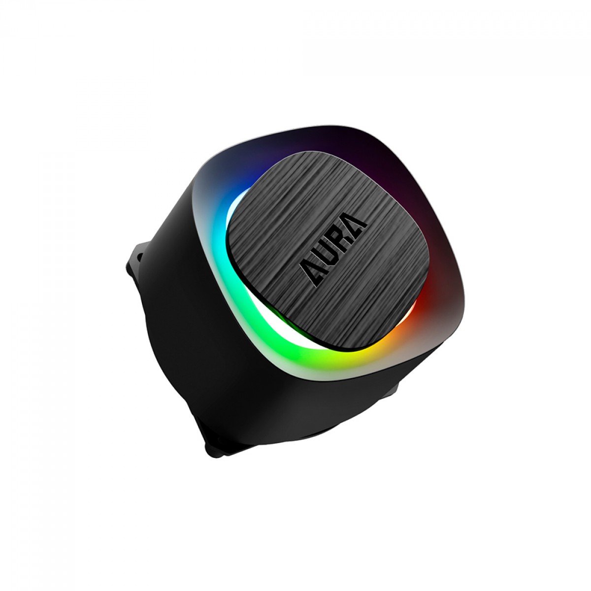 Water Cooler Gamdias Aura GL 240 V2, 240mm, ARGB, Intel/AMD, Black