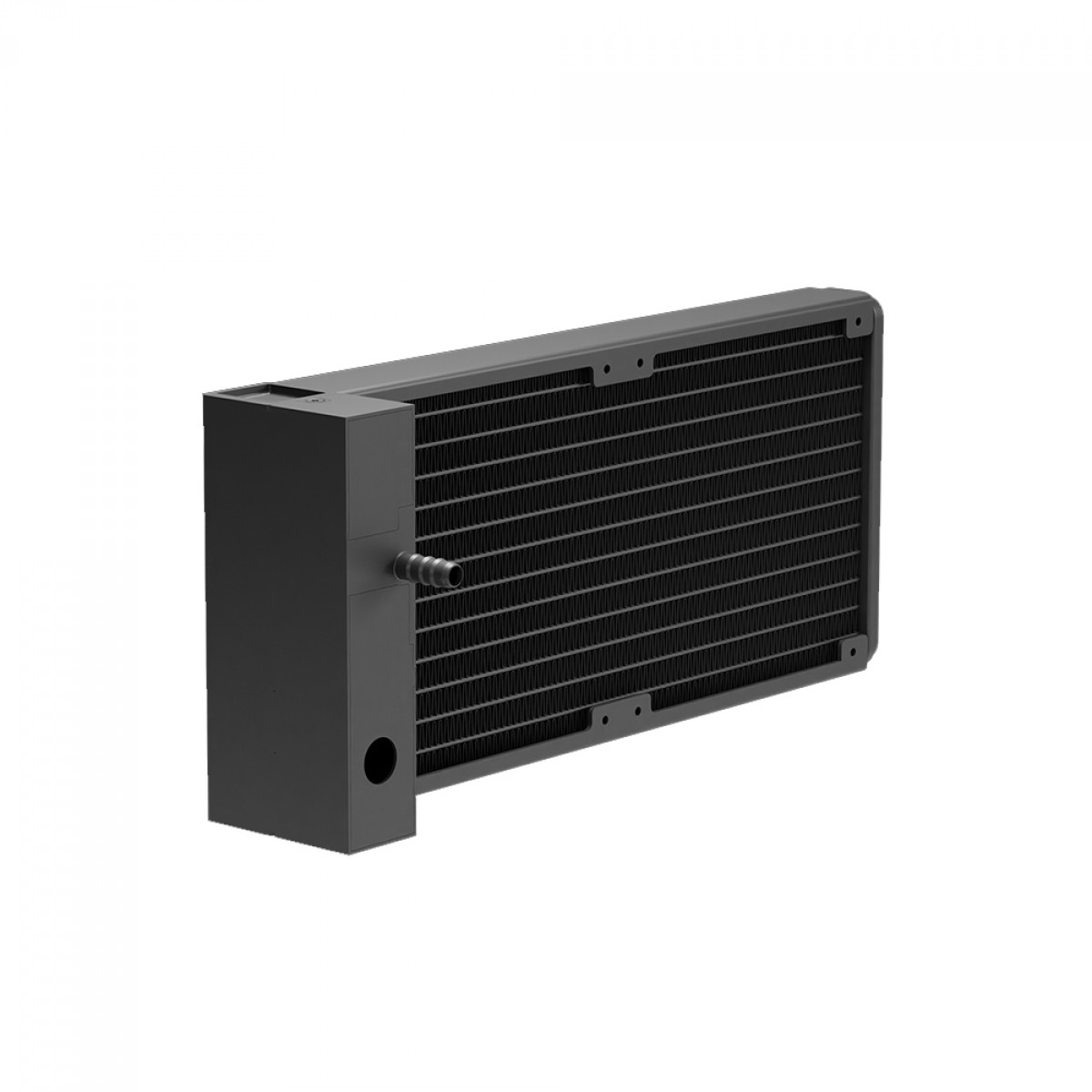 Water Cooler Gamdias Chione E4-240, ARGB, 240mm, Display Digital, Intel-AMD, Black