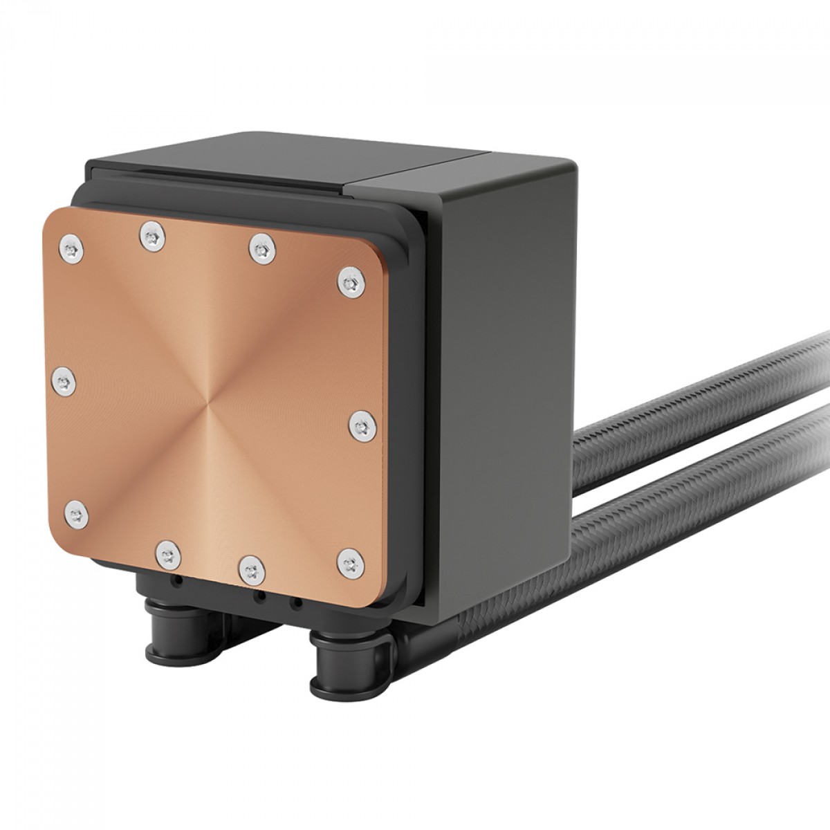 Water Cooler Gamdias Chione E4-420, ARGB, 420mm, Display Digital, Intel-AMD, PWM, Preto