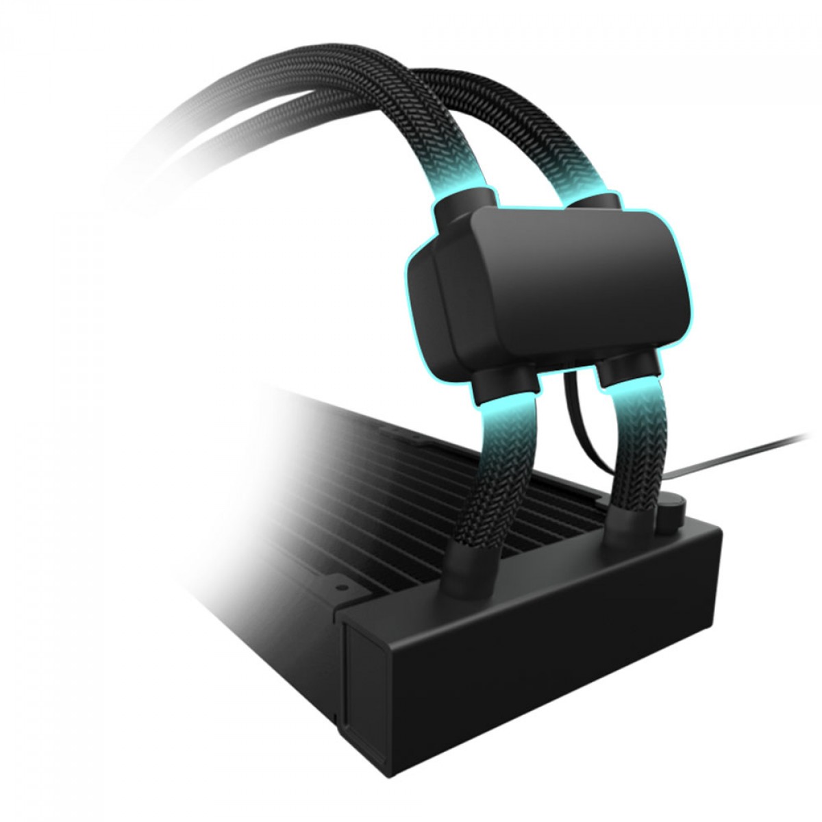 Water Cooler Gamdias Chione M4-240, ARGB, 240mm, Display LCD, Intel-AMD, Black