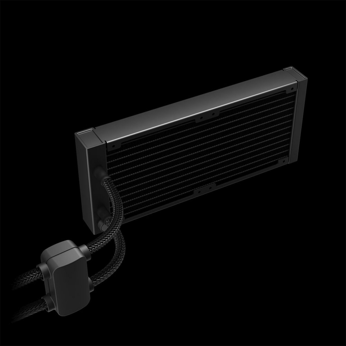 Water Cooler Gamdias Chione M4-240, ARGB, 240mm, Display LCD, Intel-AMD, Black