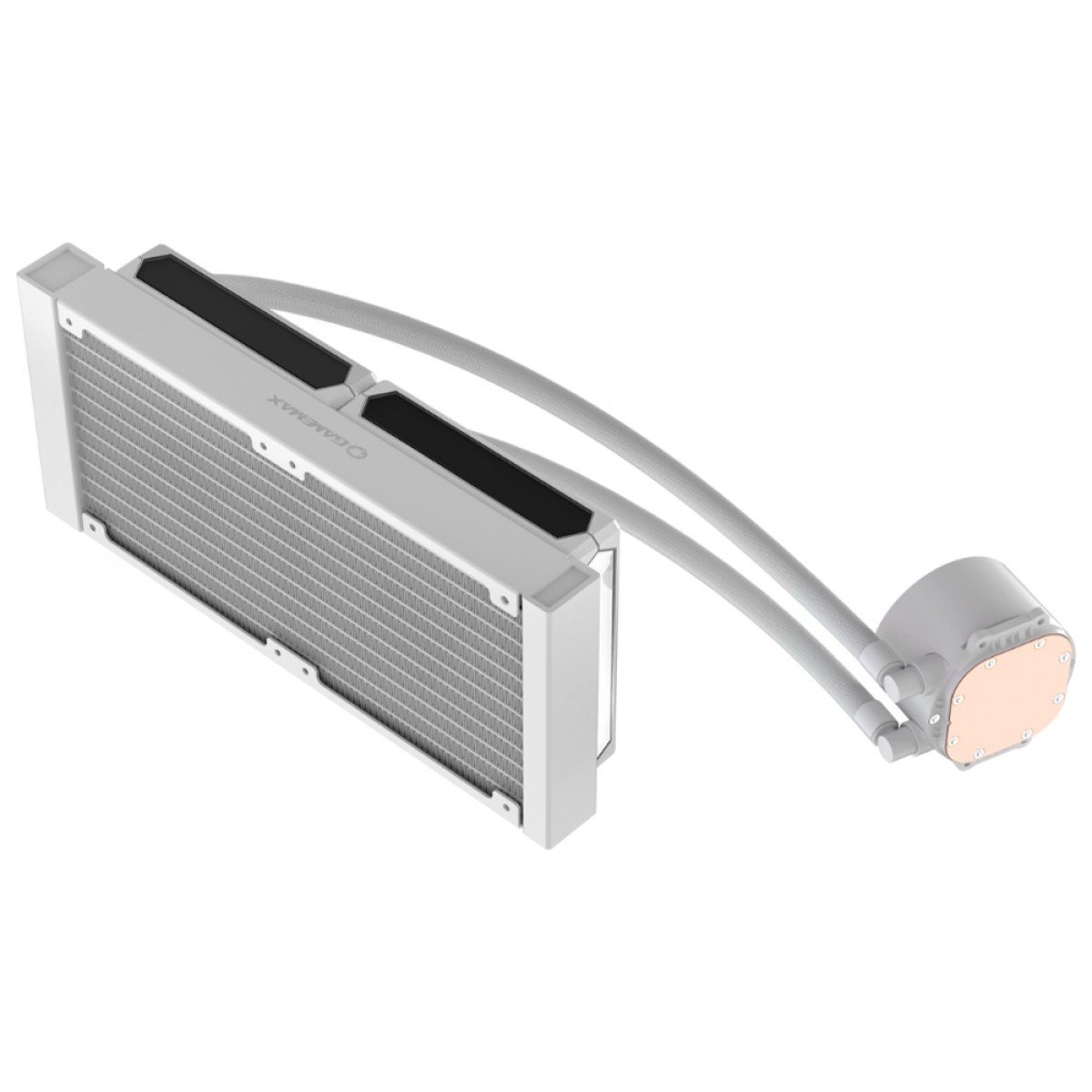 Water Cooler Gamemax IceBurg 240 Digital White, ARGB, 240mm, Intel-AMD, Branco