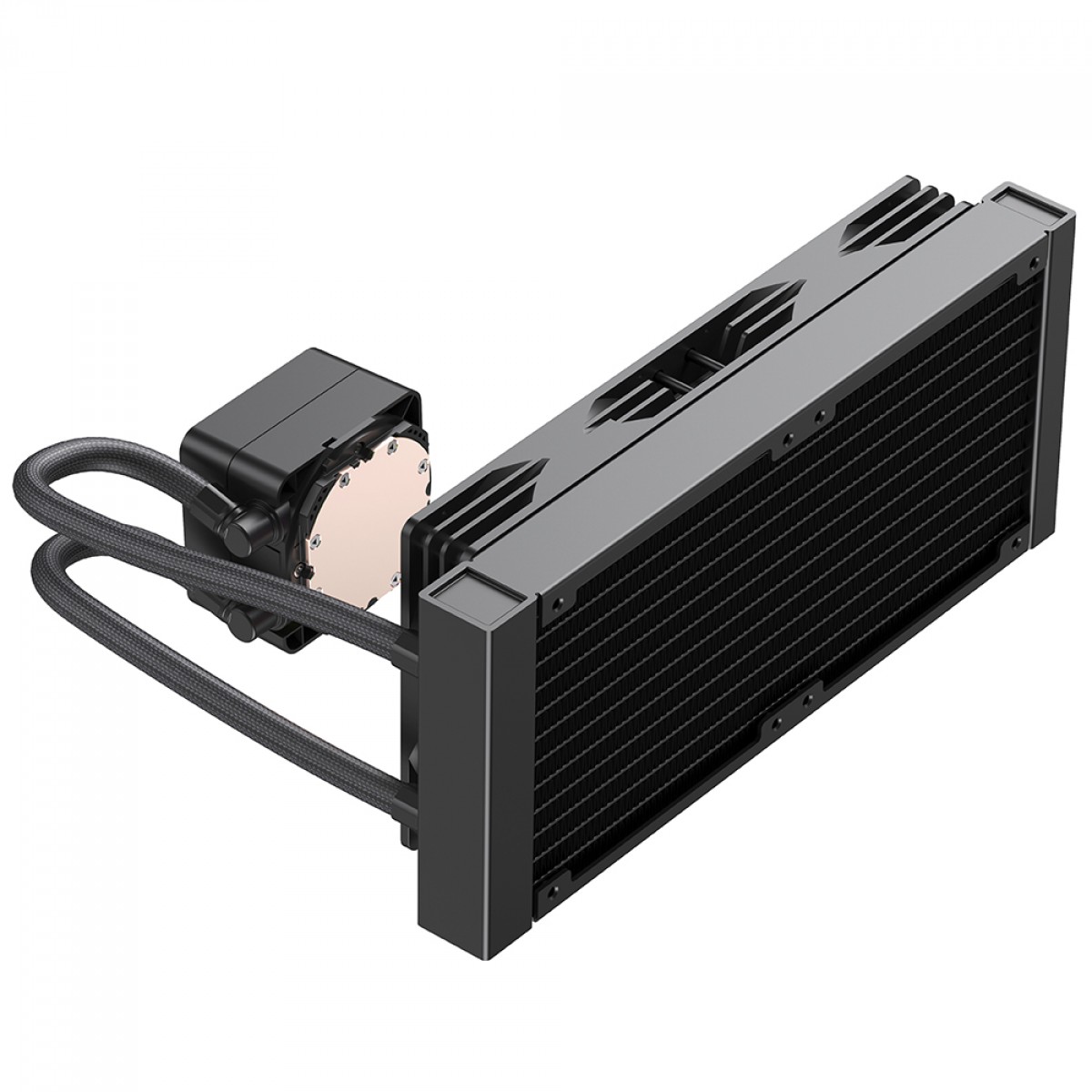 Water Cooler Gamer Ninja Yuki, ARGB, 240mm, Intel-AMD, Controladora, Black, GN-WC-YK240RB - Open Box