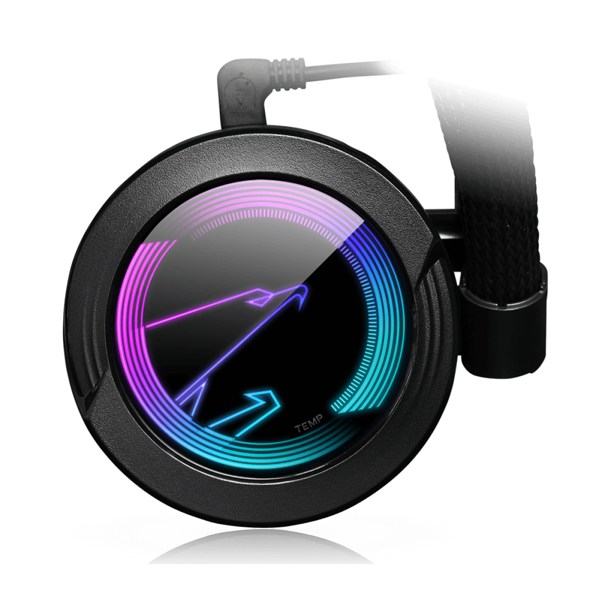 Water Cooler Gigabyte Aorus Waterforce, ARGB, 240mm, Black, Intel-AMD, GP-AORUS WATERFORCE 240