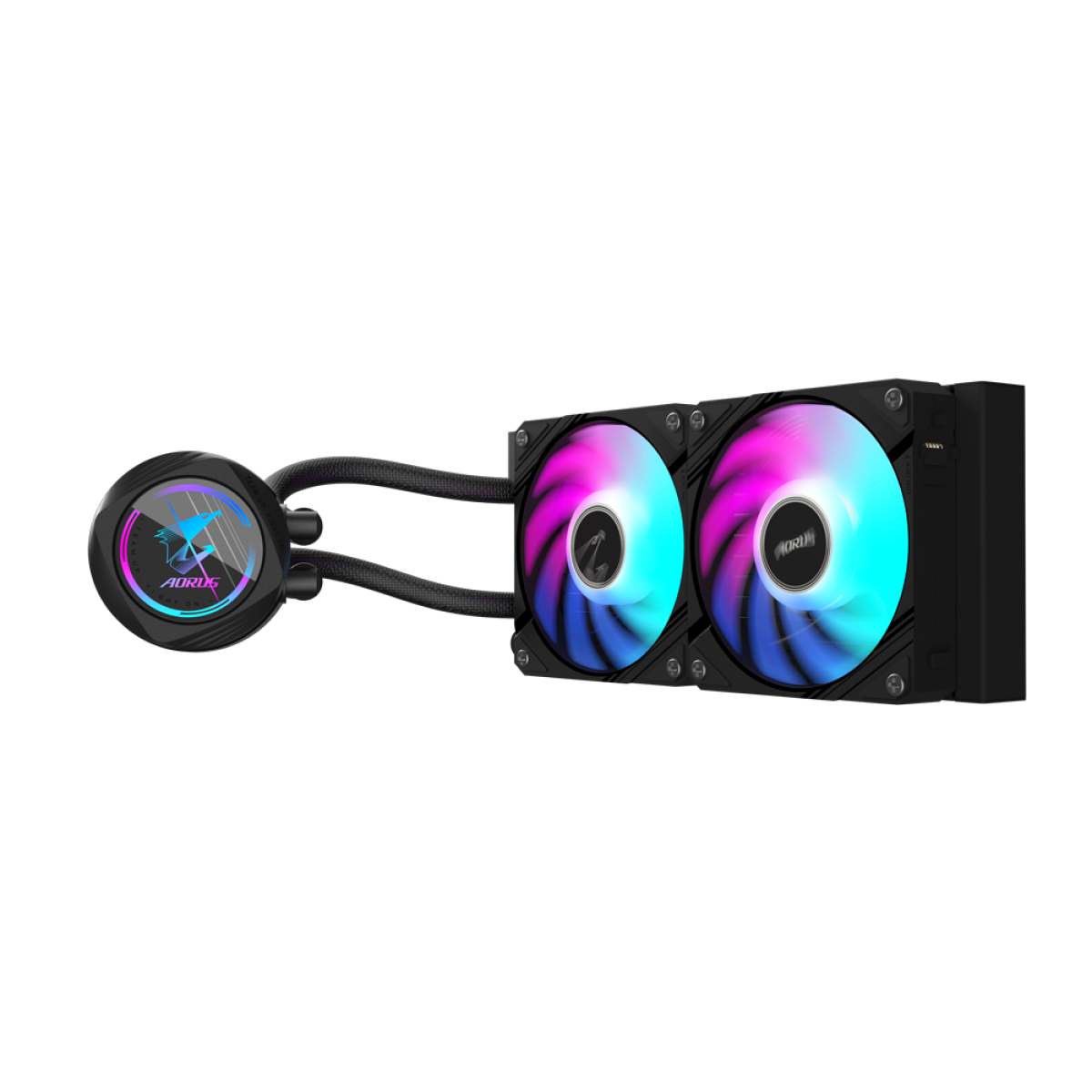 Water Cooler Gigabyte Aorus Waterforce II 240, ARGB, 240mm, Black, Intel-AMD