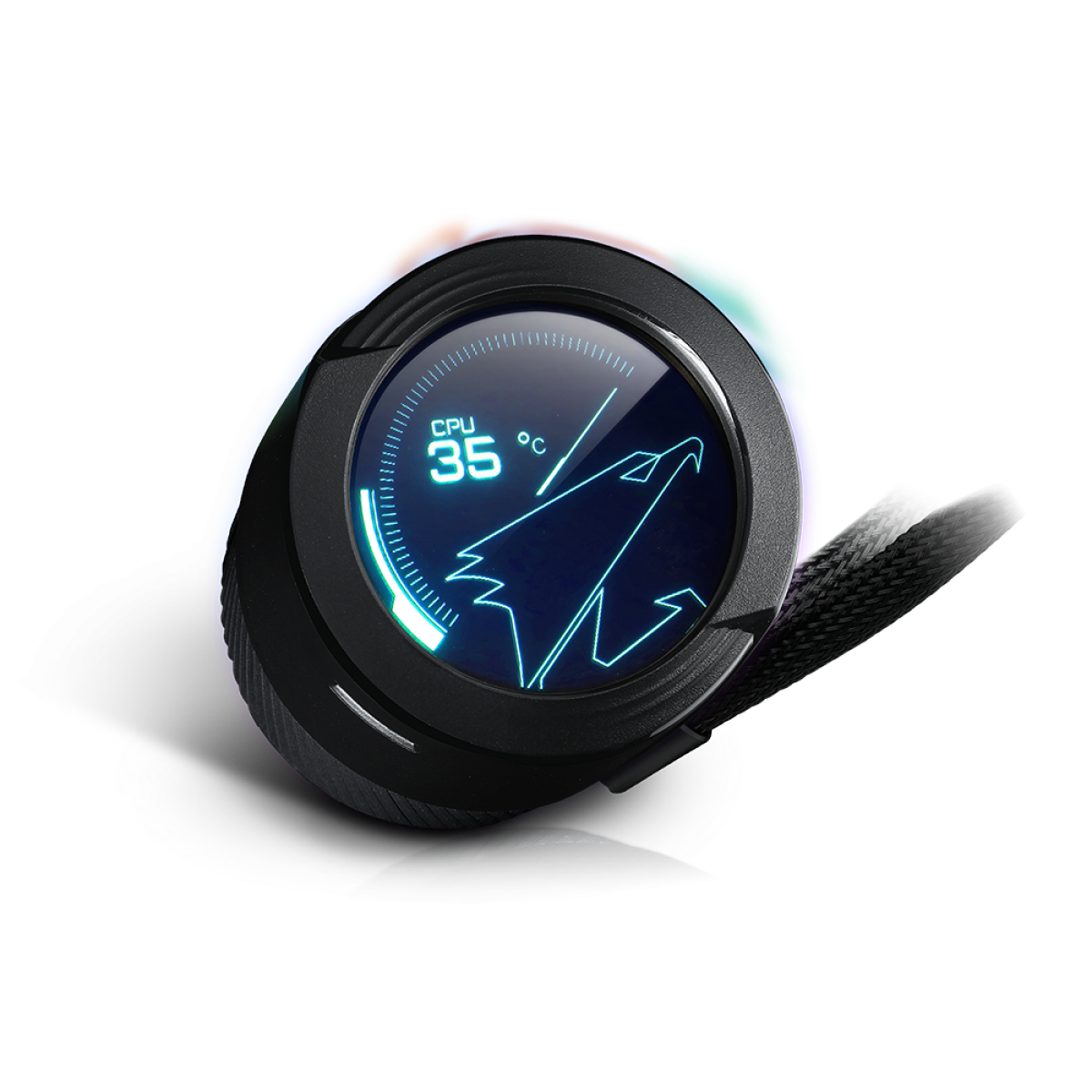 Water Cooler Gigabyte Aorus Waterforce X, ARGB, 240mm, Black, Intel-AMD