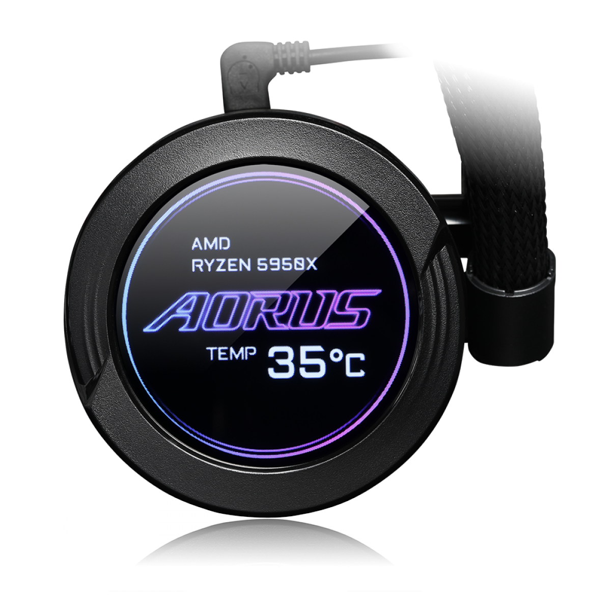 Water Cooler Gigabyte Aorus Waterforce X, ARGB, 240mm, Black, Intel-AMD