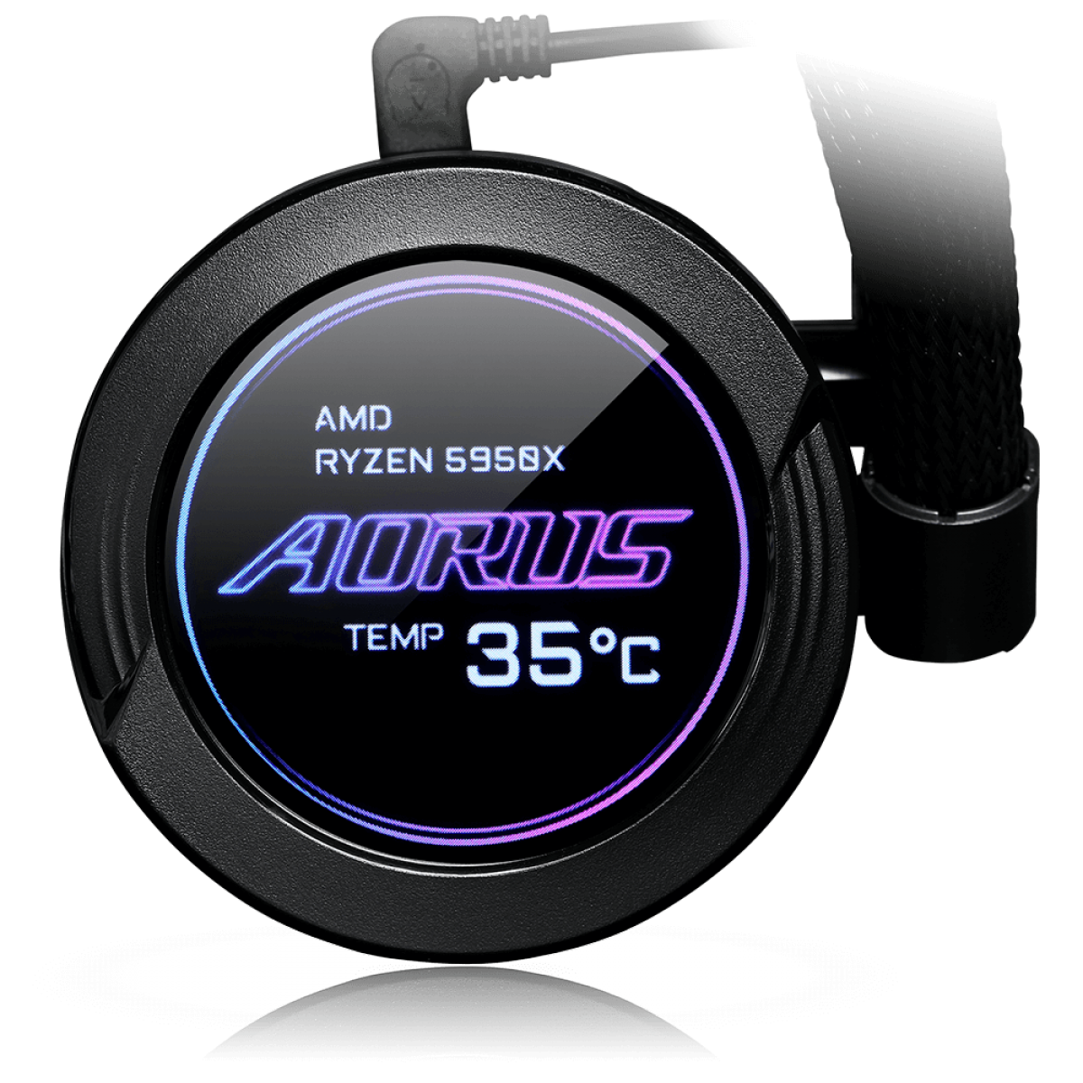 Water Cooler Gigabyte Aorus Waterforce X, ARGB, 280mm, Black, Intel-AMD