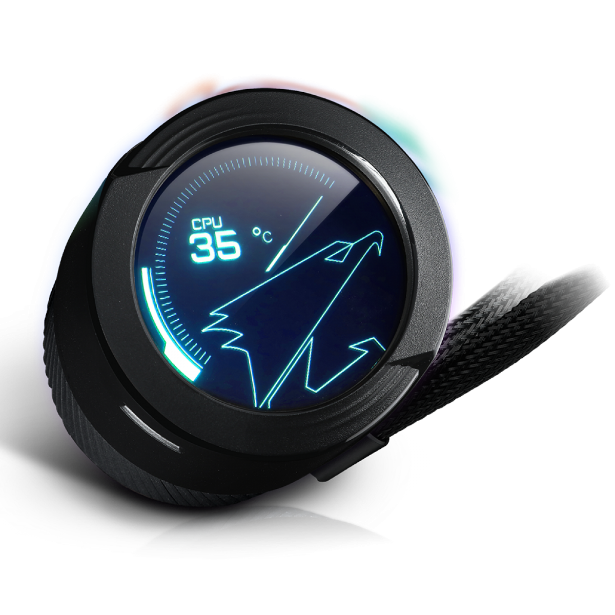 Water Cooler Gigabyte Aorus Waterforce X, ARGB, 280mm, Black, Intel-AMD