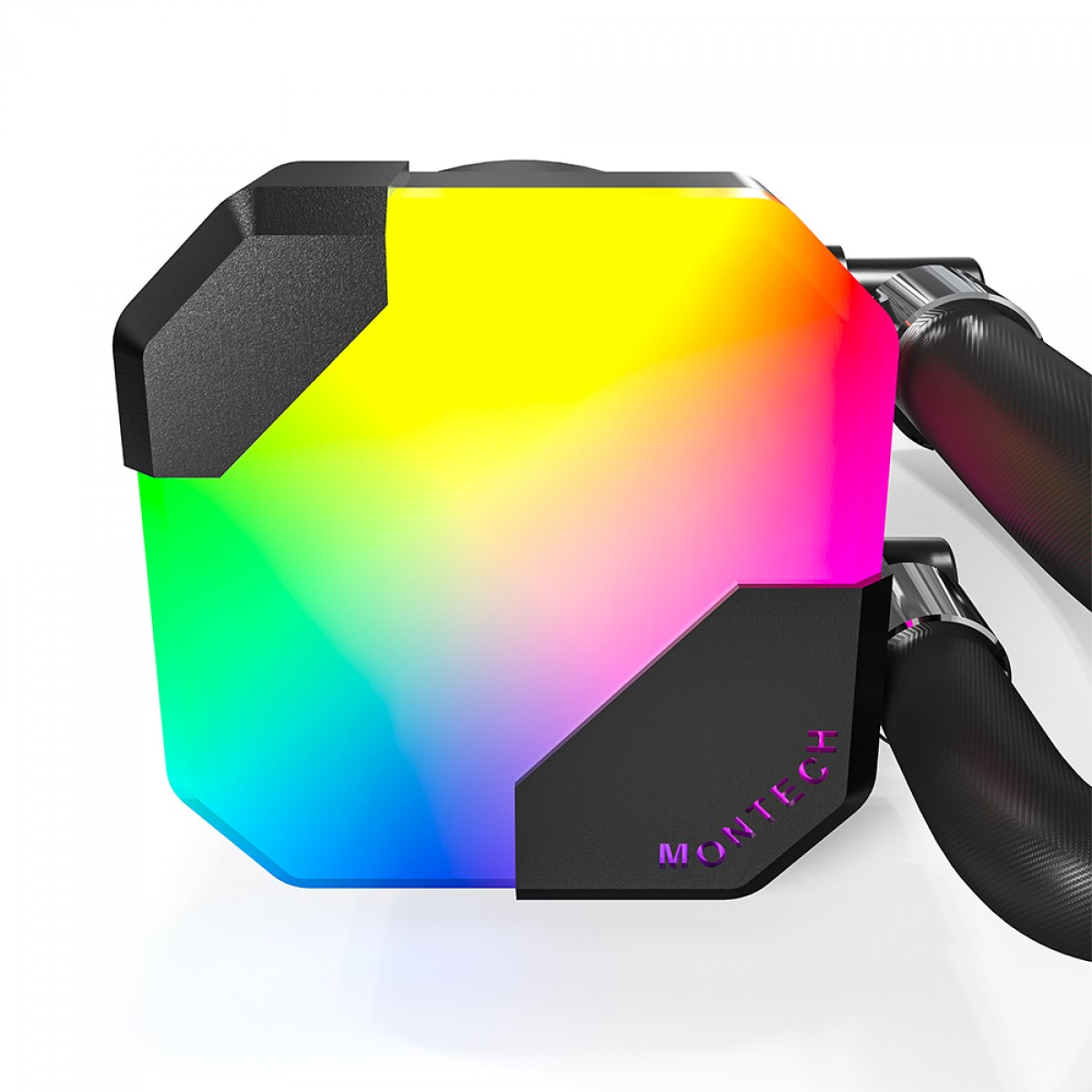 Water Cooler Montech HyperFlow ARGB, 360mm, Intel-AMD, Preto