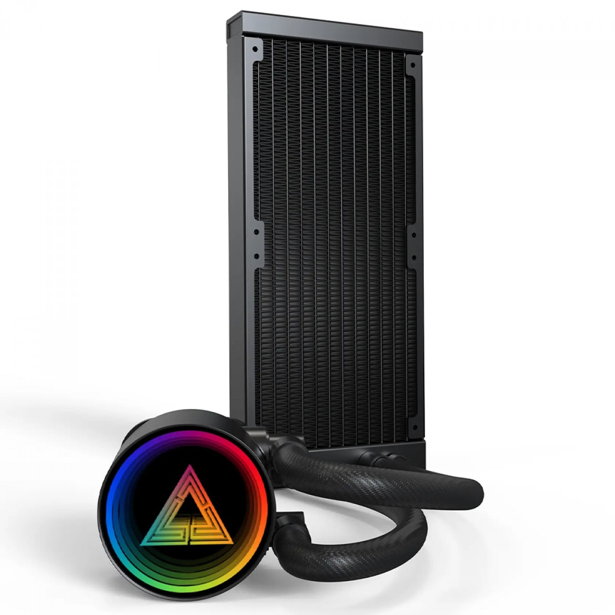 Water Cooler Montech LightFlow ARGB, 240mm, Intel-AMD, Preto