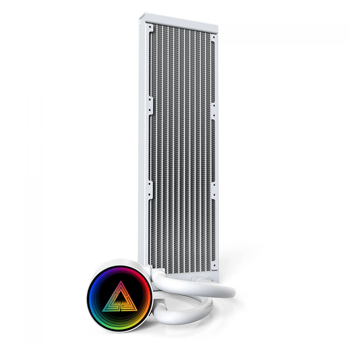 Water Cooler Montech LightFlow ARGB, 360mm, Intel-AMD, Branco