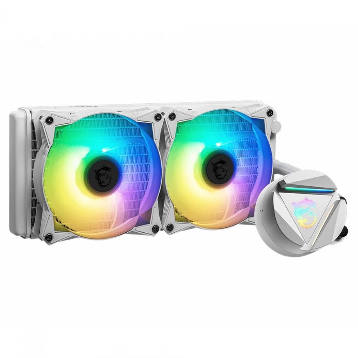 Water Cooler MSI MAG Coreliquid P240 V2, 240mm, Intel-AMD, White - Open Box