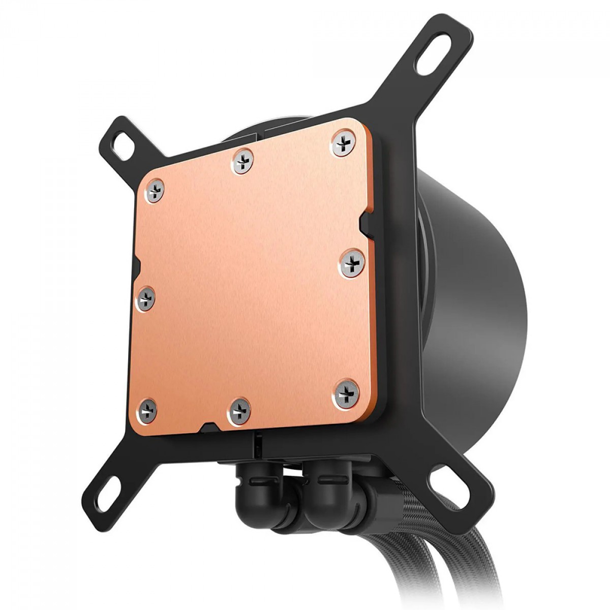 Water Cooler NZXT Kraken Plus 240 RGB, 240mm, Com Display LCD, INTEL/AMD, Preto, RL-KR240-B2