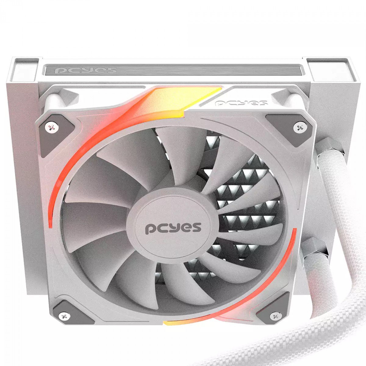 Water Cooler PCYES Sangue Frio 3 ARGB White Ghost, 120mm, Intel-AMD, Branco, ARGBSF3120WGBR