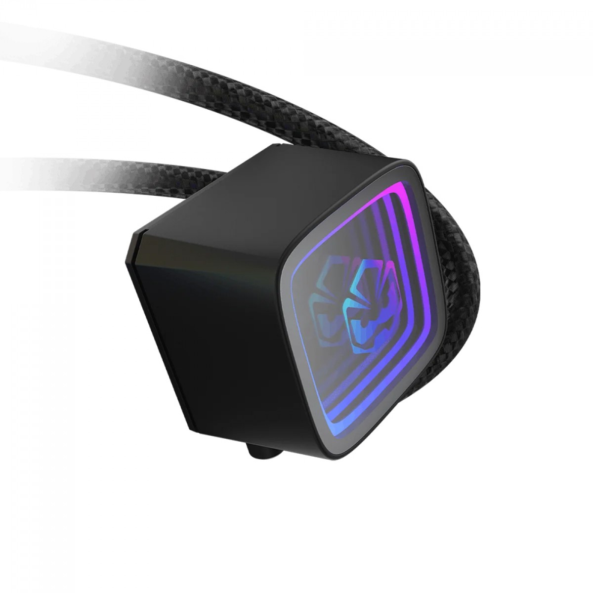 Water Cooler PCYES Tundra Black Vulcan, ARGB, 240mm, Intel-AMD, Preto, WCTBV240